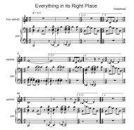 Everything In Its Right Place (Radiohead, arr. Fischbacher)